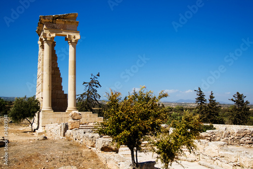 Temple Ruins at the Sanctuary of Apollon Ylatis, Cyprus