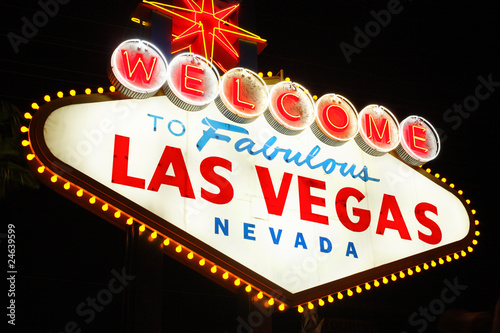 Welcome to Las Vegas sign