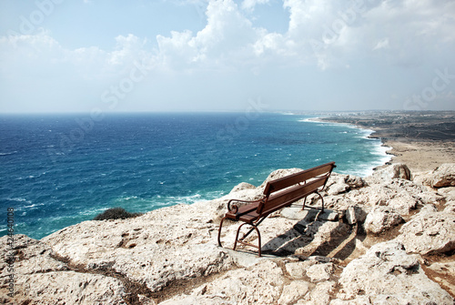 Bench in Cape Greco