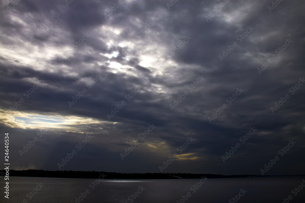 overcast sky overcast sky