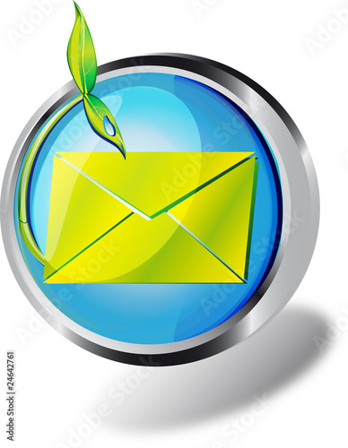 pulsante busta mail