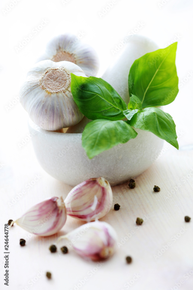 Naklejka premium garlic