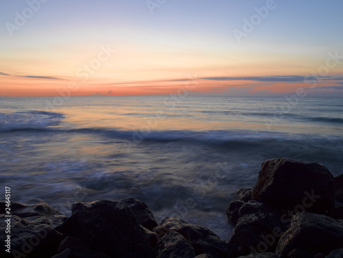 amanecer en el mar mediterraneo © rubengutierrez