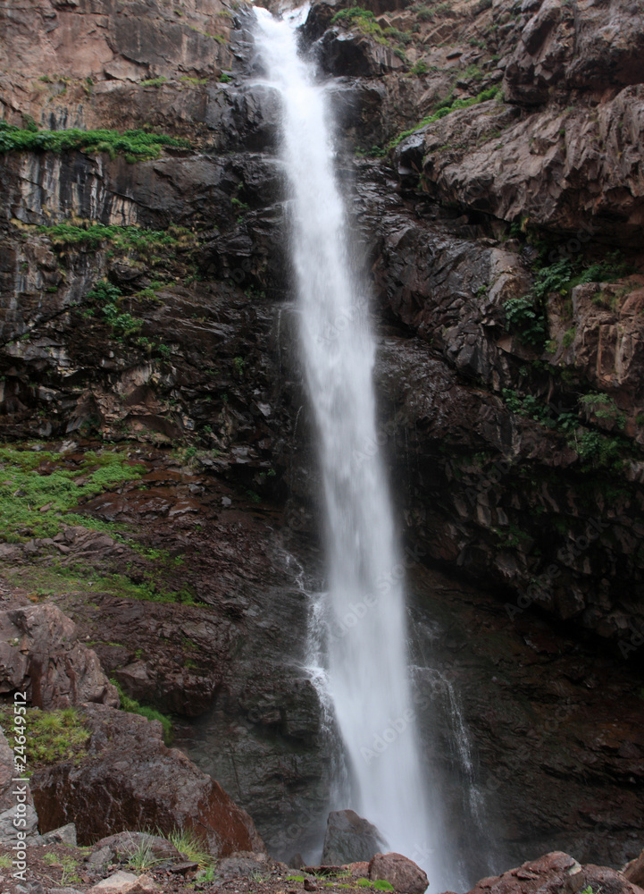 Fototapeta premium Cascade du massif du Toubkal