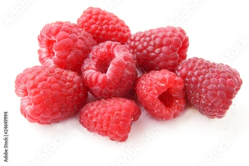 pink raspberries