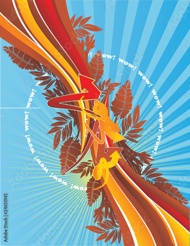 abstract color vector illustration
