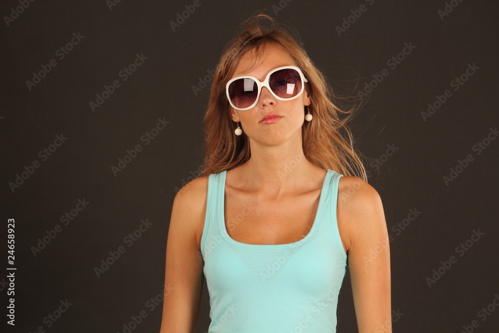Fototapeta premium attractive young woman