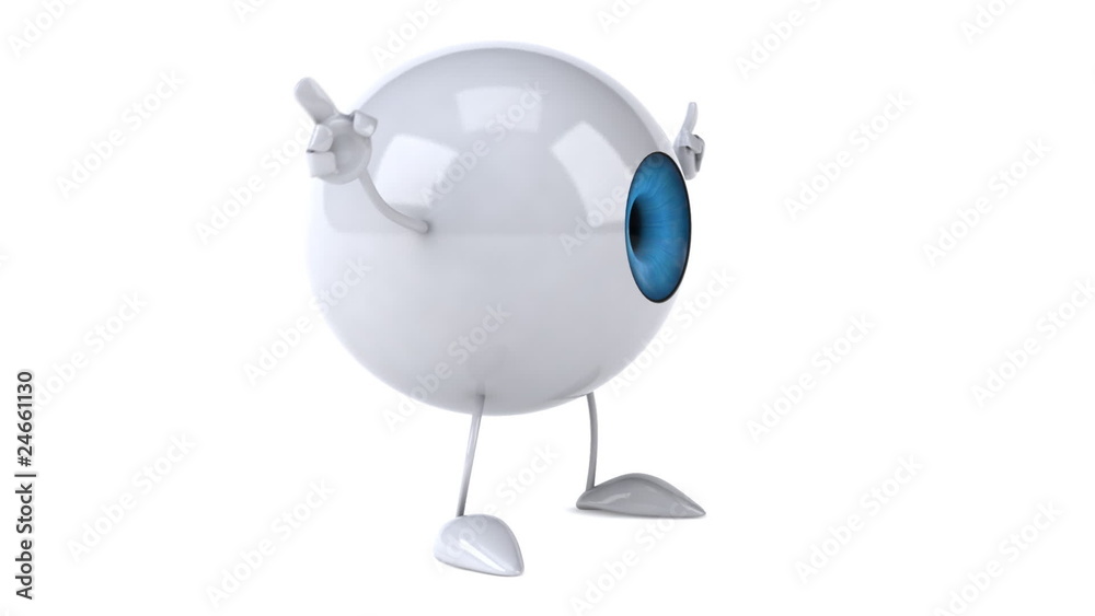 Oeil danse