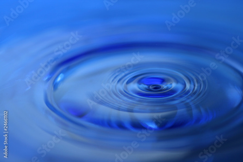 A Blue water ripples backgroud