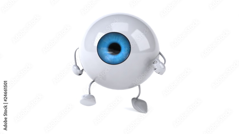 Oeil marche