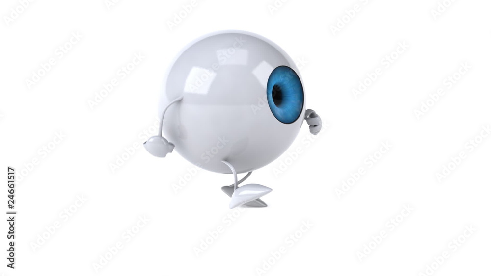 Oeil marche