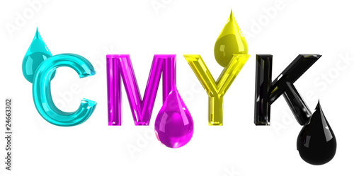 CMYK drops