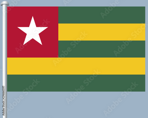 Free Download Flaggenserie-Westafrika-Togo - GFXLoad