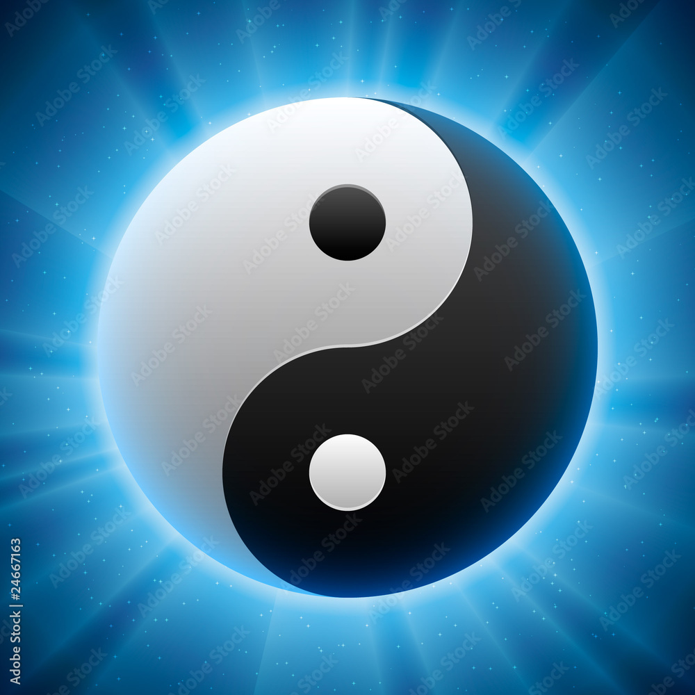 Vector Taoist Yin-yang Symbol Vector Taoist Yin-yang Symbol