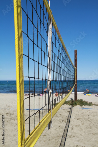 filet de beach volley