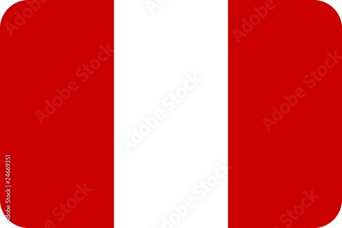 Free Download Drapeau du Pérou aux coins arrondis - GFXLoad