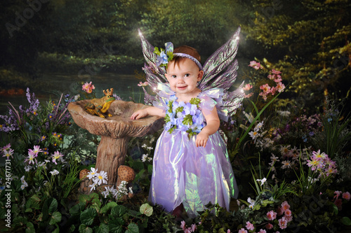 Canvas Print Tiny Tinkerbell