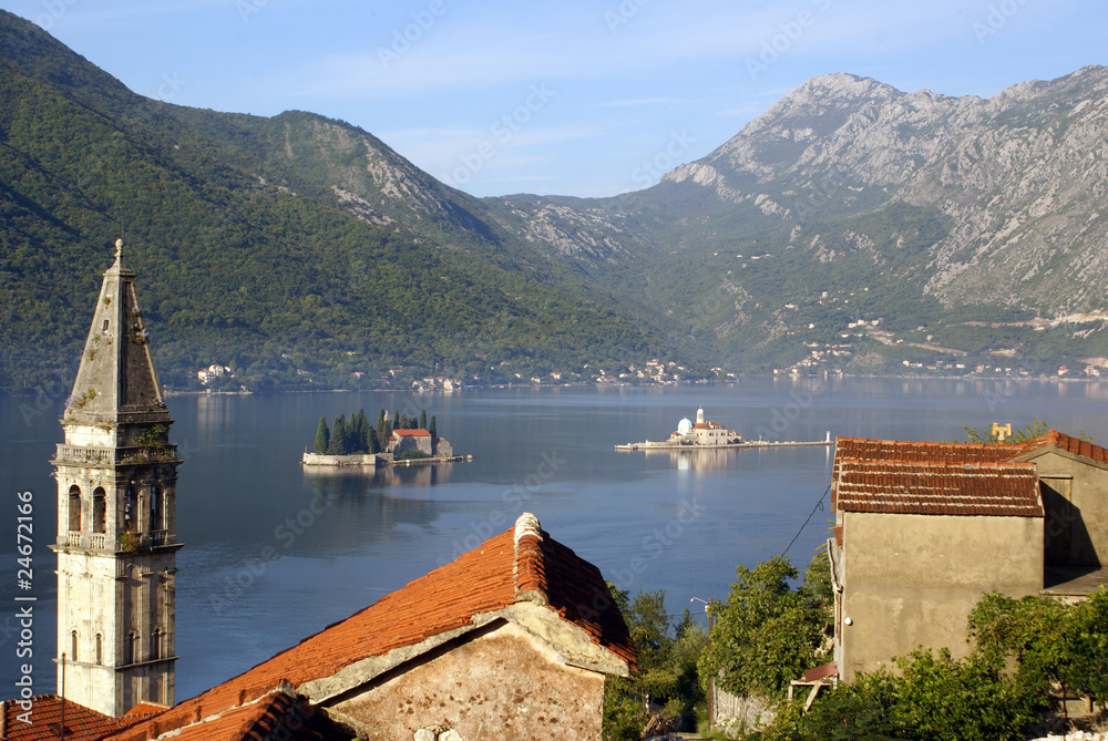 Bay and churches