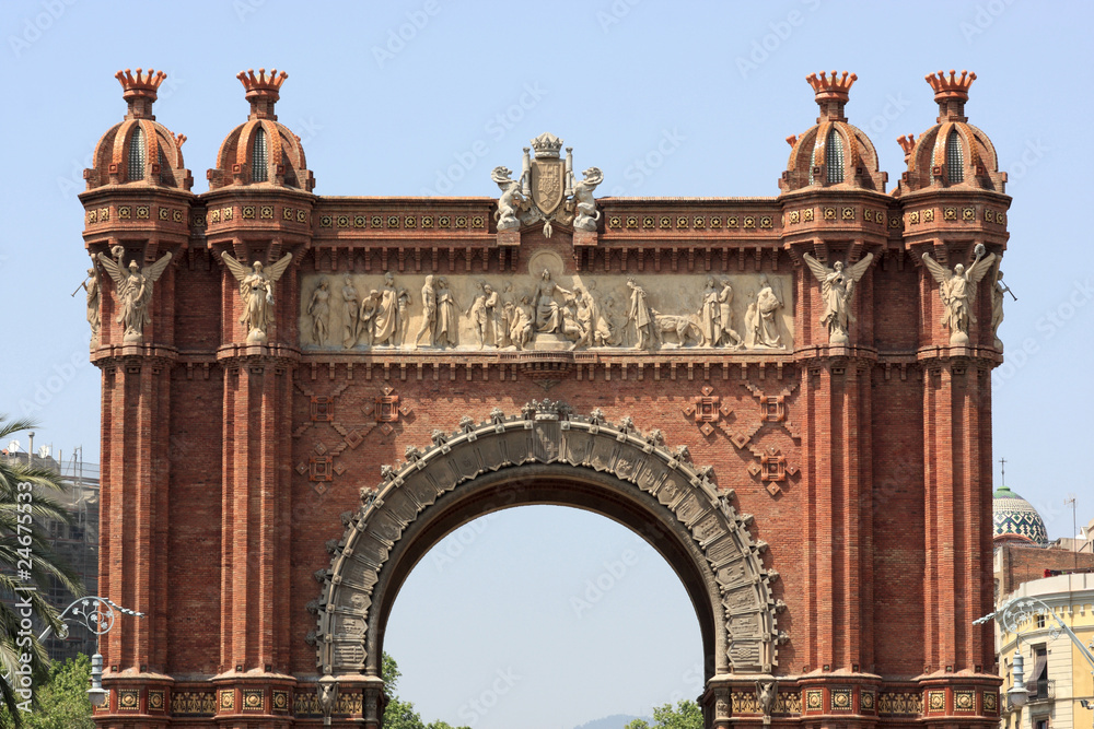 Top of triumphal arch