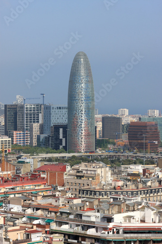 View on downtown of Barcelona #24675542