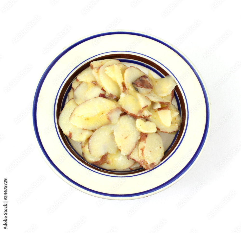 German potato salad in small dish