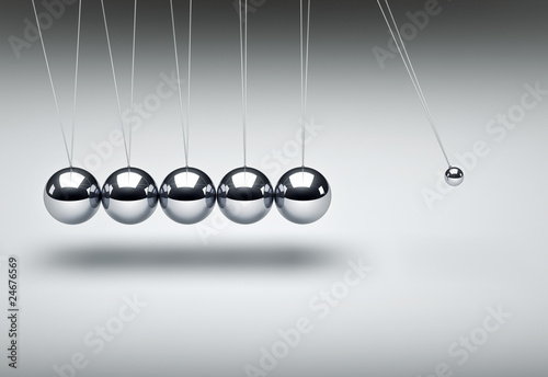 Canvas Print Pendolo di Newton