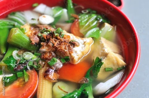 Chinese healthy vegetable soup