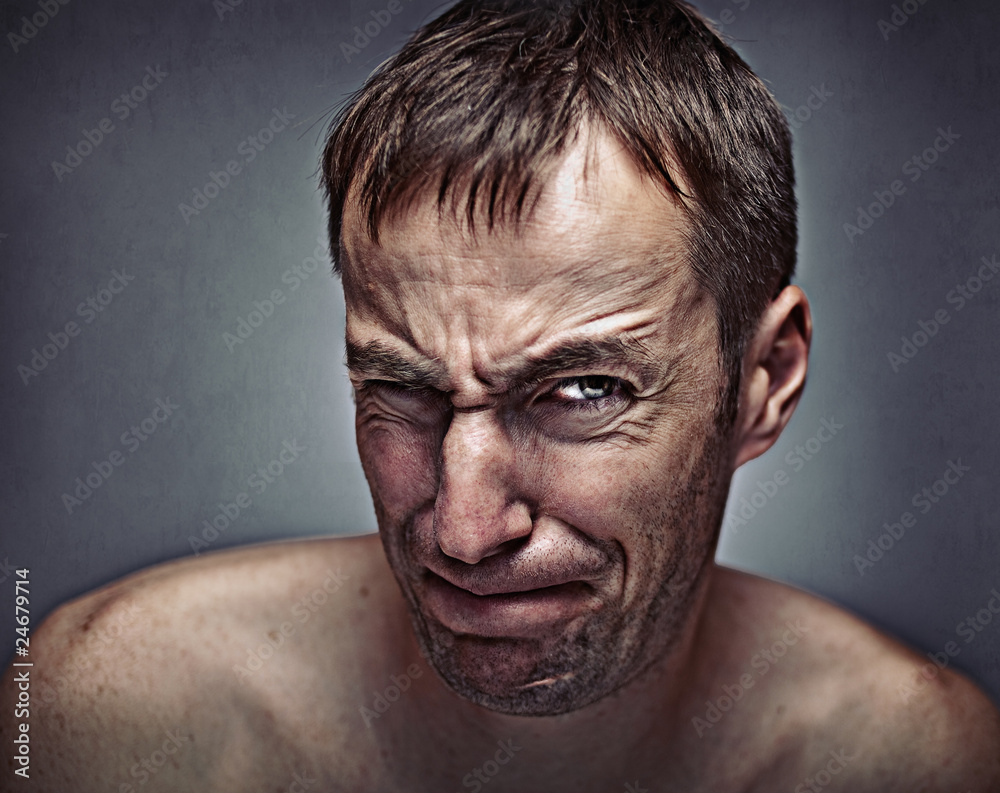 Obraz premium effort expression