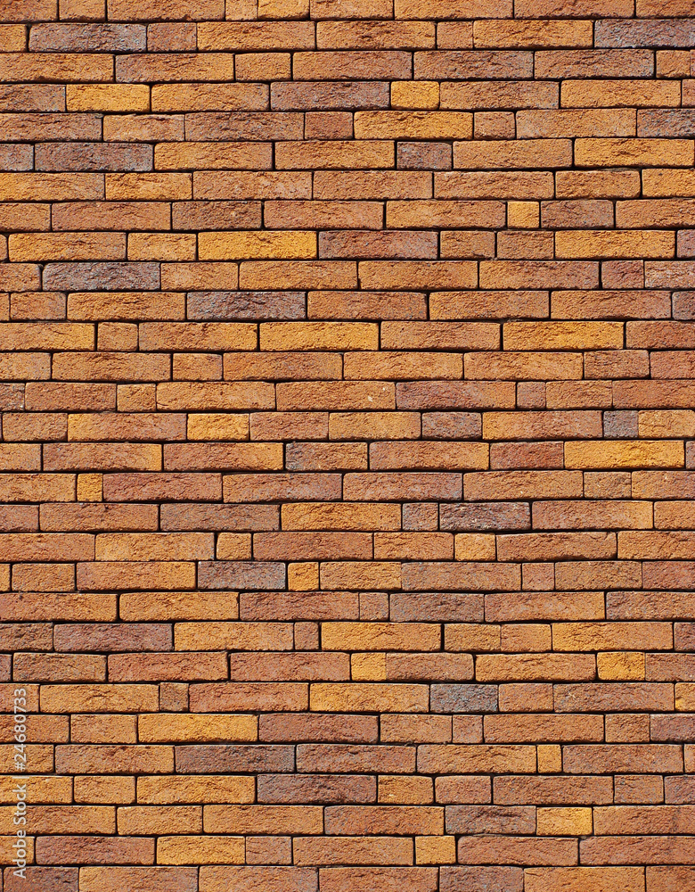 Obraz premium purple red brown brick pattern wall