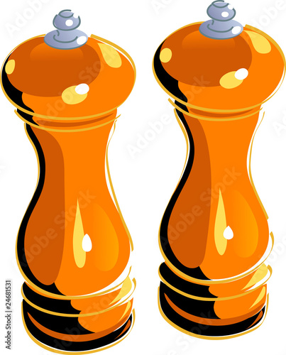 Salt and pepper grinders
