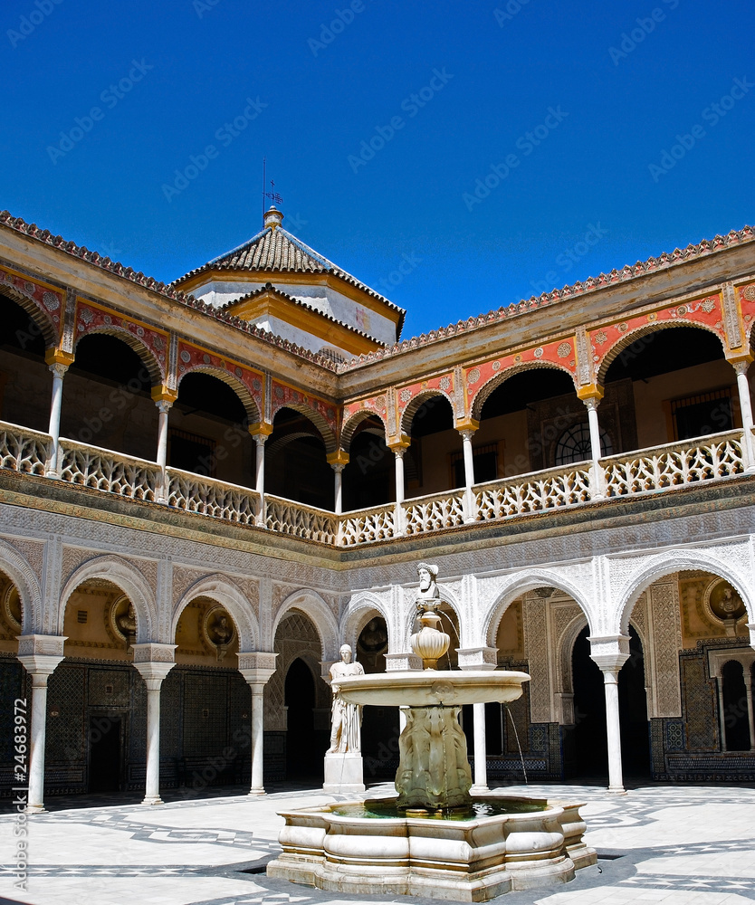 Courtyard of Casa de Pilatos, Seville