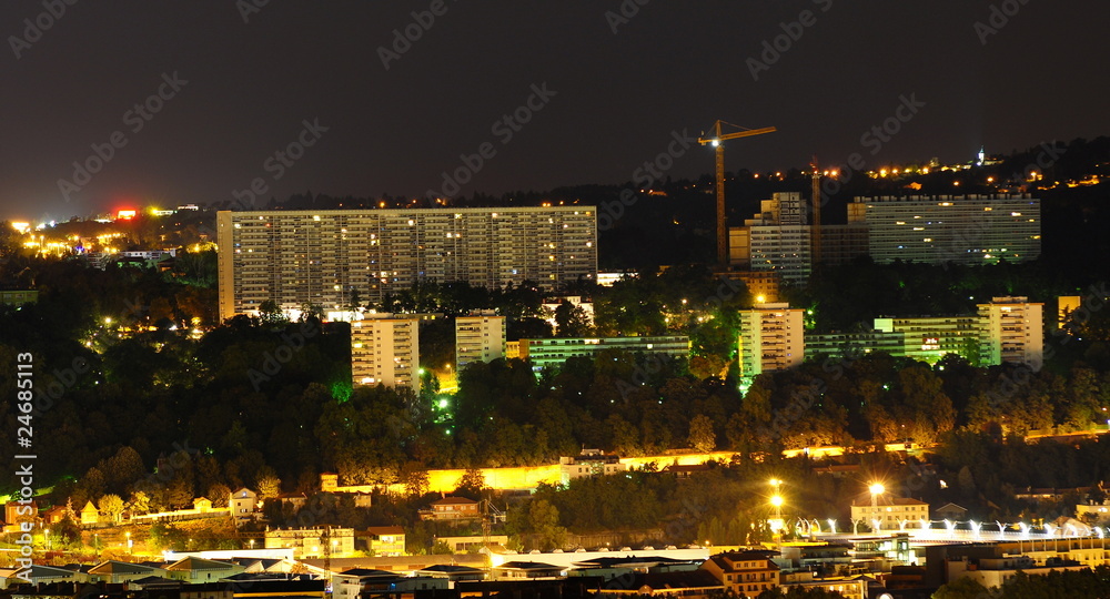 Fototapeta premium quartier de la duchere à lyon en france