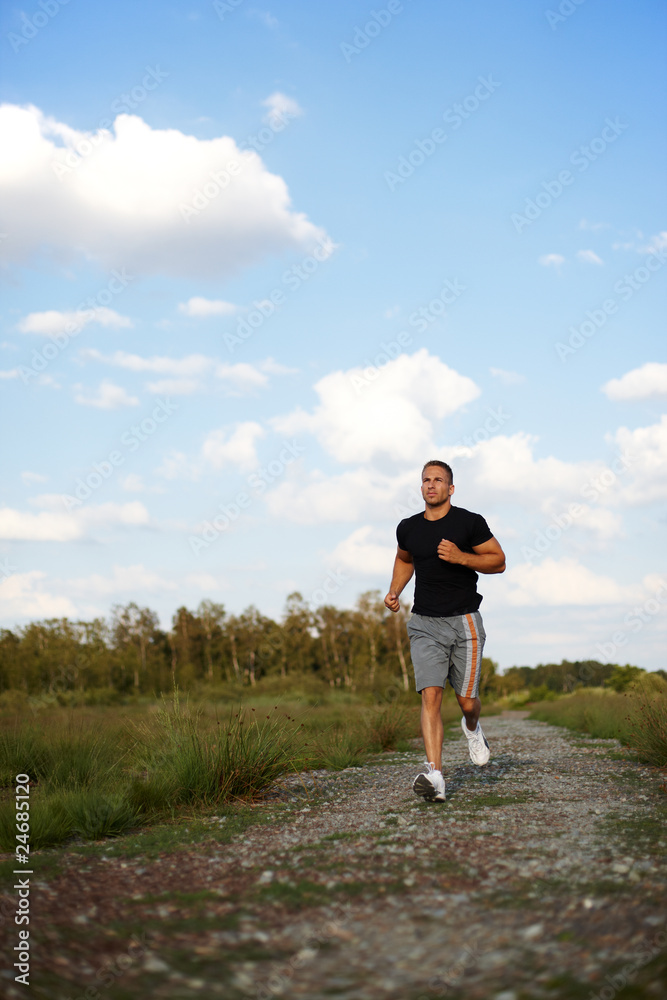 Mann beim Joggen