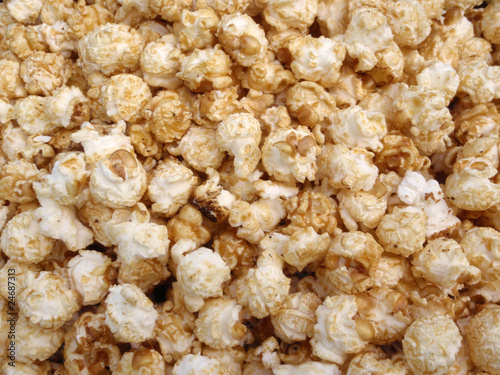 Valokuvatapetti Bunch of Kettle Corn Popcorn