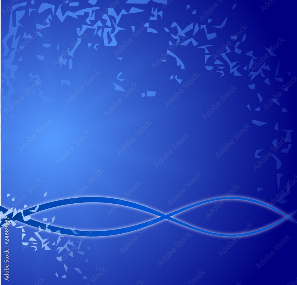 blue night background