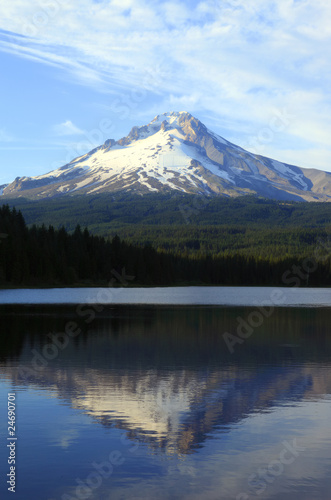 Mt. Hood & Trillium lake, Oregon.