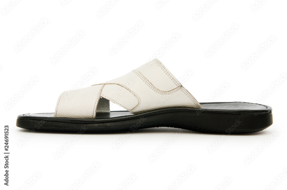 Fototapeta premium Summer shoes isolated on the white background