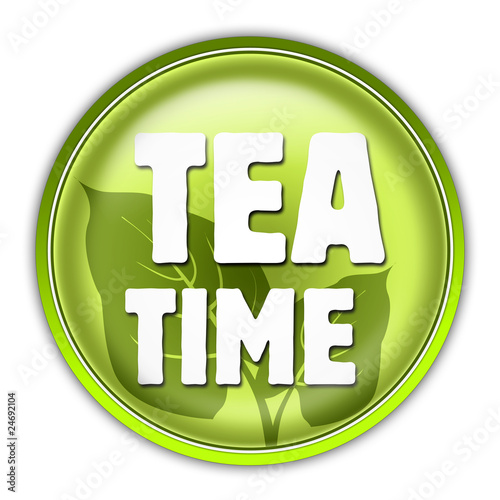 Tea Time Button