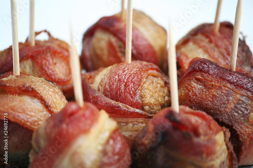 Bacon Wrapped Meatballs