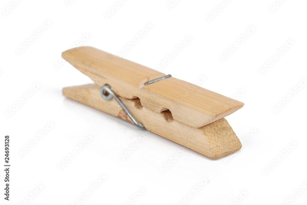 wooden clothes pin