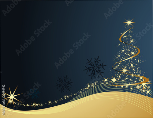 Christmas tree background