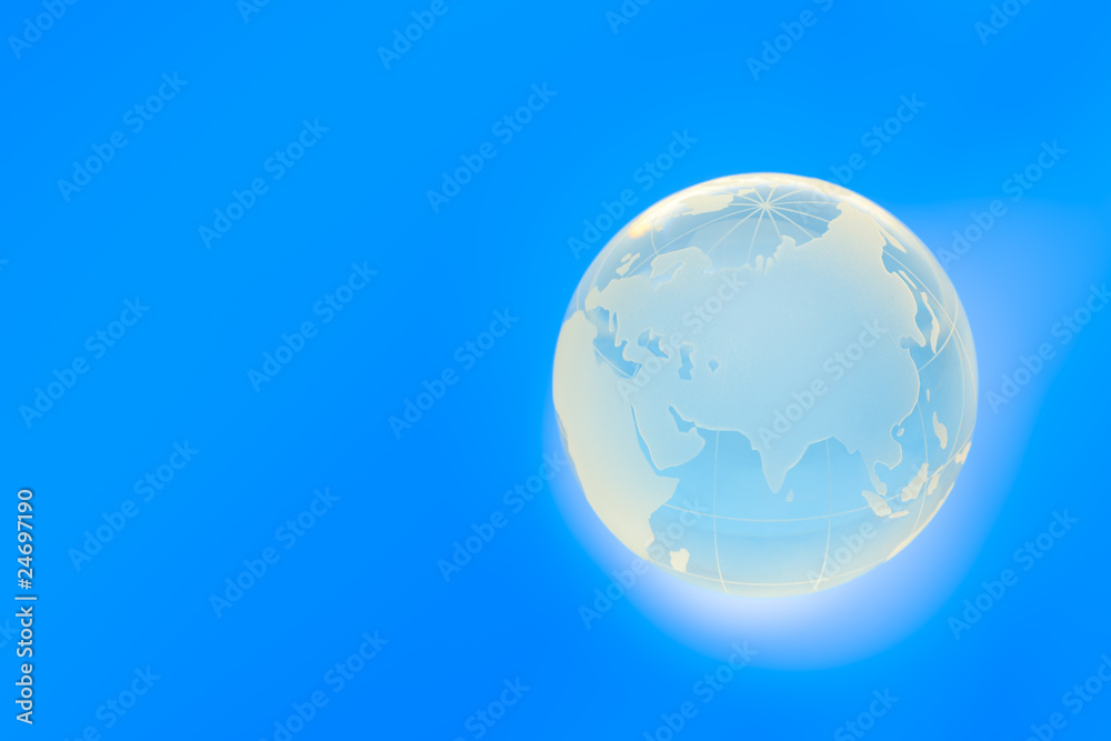 ガラスの地球儀 ガラスの地球儀