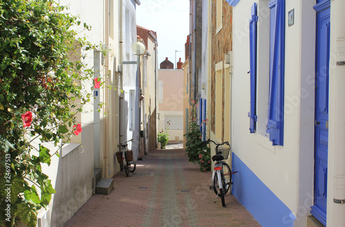 Fototapeta Naklejka Na Ścianę i Meble -  Petite rue de la Chaume