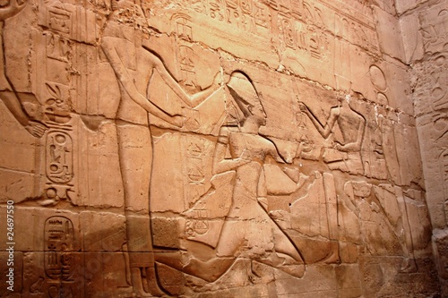 sculpture à Karnak