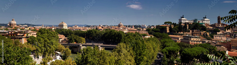 Naklejka premium piazza venezia view rome