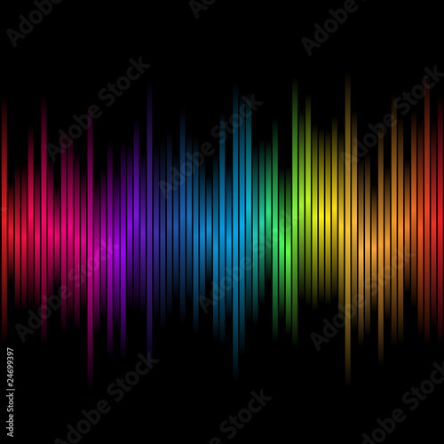 Abstract rainbow colours 2
