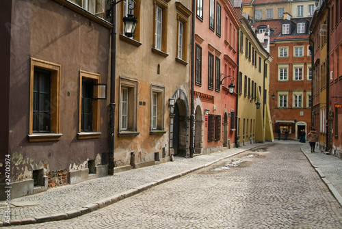 Tenement house at Warsaw's Old City #24700974