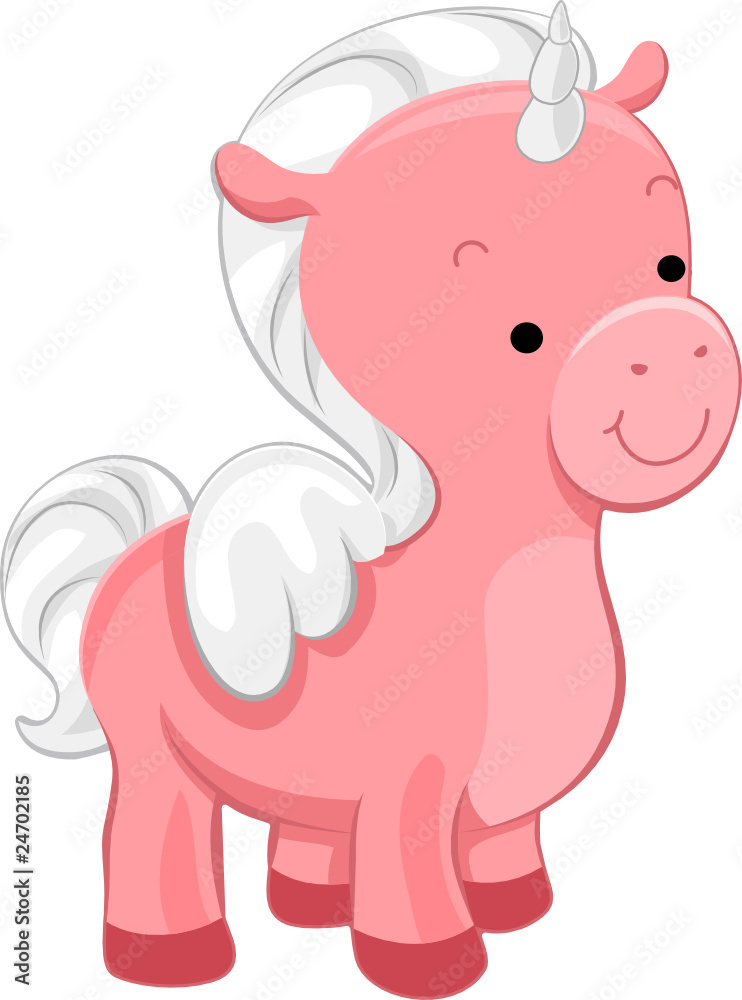 Cute Pink Unicorn