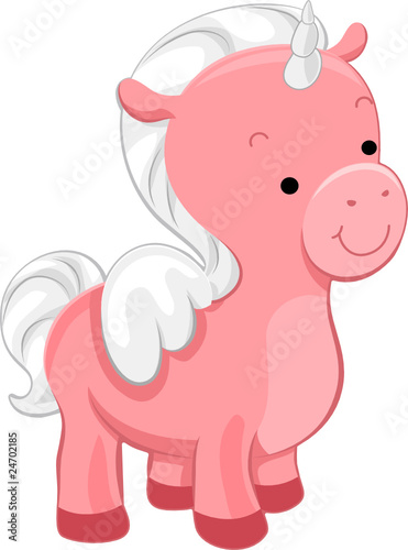 Cute Pink Unicorn