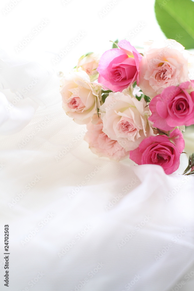 Pink Roses bouque for wedding Pink Roses bouque for wedding